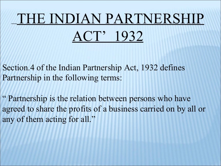 Partnership Firm Process And Procedure Pdf